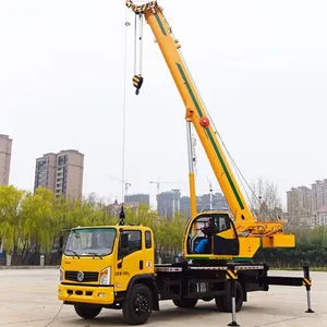 중국 중고 Elorry 모바일 크레인 신축 붐 8 톤 크레인 트럭 가격