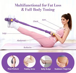 6 Bandas de Resistencia Elásticas para Ejercicios de Fitness, Material EVA+TPE de Alta Calidad, para Abdominales y Trabajos de Fuerza - Product Image 4