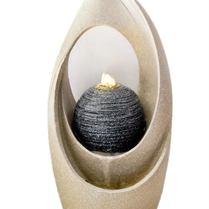 <span class=keywords><strong>Fontaine</strong></span> à boire de jardin de cascade de <span class=keywords><strong>fontaine</strong></span> de résine artificielle de caractéristique d'eau d'intérieur luxueuse - Product Image 1