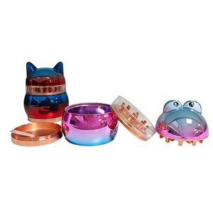NOUVEAU Accessoires pour fumeurs : Broyeur à tabac fantaisie en alliage de zinc, forme grenouille et chat, pour les boutiques de fumeurs - Product Image 4