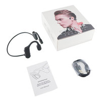 ALOVA Vente à Chaud Écouteurs Téléphoniques Bluetooth sans Fil Écouteurs Étanches Oreille Ouverte à Induction Osseuse à Conduite