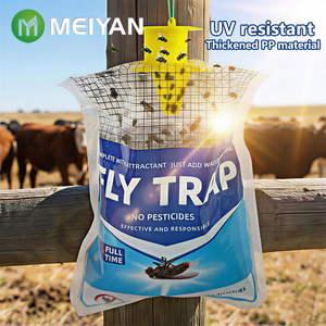 Piège à mouches suspendu pour jardin extérieur, installation facile, sans entretien, jetable, durable - Product Image 5