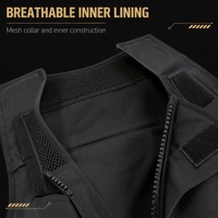 Vêtement de sécurité en nylon durable, anti-coupure, résistant aux coups de couteau, protection de niveau D, résistant à la chaleur, coupe standard, gilet de sécurité