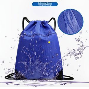 Promotion Durable <b>Waterproof</b> Basketball <b>Bag</b> with <b>Drawstring</b> Closure Ideal for Travel Sports and Fitness - Product Image 4