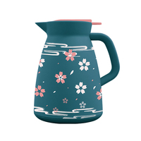 1000ml nouveau Design Thermos bouteille d'eau flacon à vide réservoir en verre café théière chaude avec affichage de la température