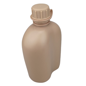 Free sample One-liter tactical outdoor <b>water</b> bottle with <b>pouch</b> cup set for camping, hiking, and canteening - Product Image 2