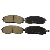 Plaquettes de frein auto 58101-4AA00 58101-4AA10 Numéro OE pour Hyundai JAC Matériau céramique D1712 ZHP272