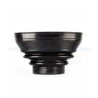Protecteur ovale en silicone flexible moulé sur mesure, soufflet en caoutchouc professionnel sur mesure