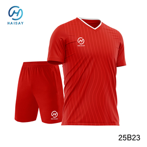 Completo da Calcio Maschile, Uniforme da Allenamento, Maglia a Maniche Corte con Collo a V, Giacca in Flanella a Quadri, Outfit Invernale per Calcio - Product Image 3
