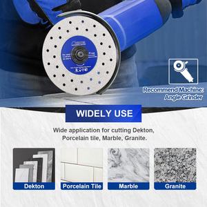 قرص صقل لطحن القطع الدائري الماسي الرقيق للغاية 75/من ألواح صخور ديكتون بلاط جرانيت سيراميك - Product Image 3