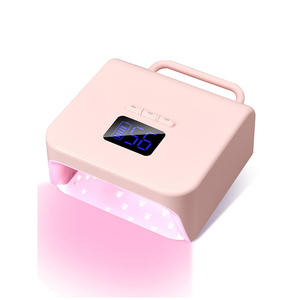 220w ad alta potenza bianco rosso chiaro rosa tavolo quadrato UV Led sole Lampe Private Label Nail Dryer macchina ricaricabile - Product Image 6