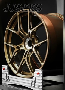 JJSEES Nuevas Llantas de Aleación de Aluminio Forjado Personalizadas para Automóvil, Cóncavas Profundas de 100 mm, 18-22 Pulgadas, 5x114.3, Garantía de 5 Años, LunHui, para Audi, Golf, Seat - Product Image 2