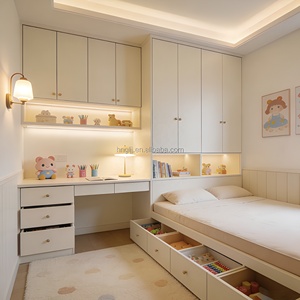 Cama de Plataforma de Madera Estilo Japandi, Tamaño King/Queen, Moderna, Estilo Tatami Japonés, OEM/ODM, Base de Cama Baja, Fabricante Chino - Product Image 2