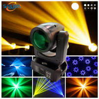 SAILWIN Mini Lyre de Scène à Faisceau 150W LED, Tête Mobile pour DJ, Boîte de Nuit, Disco, Spot Moving Head