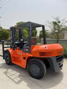 Montacargas Usado con Motor Diésel de 8 Toneladas HELI, Apilador Contrapesado Pequeño con Caja de Cambios y Rodamientos de Motor - Product Image 5