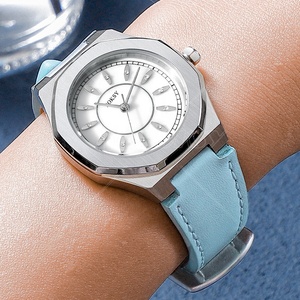 Nhà Cung Cấp Tùy Chỉnh Làm Logo Riêng Của Bạn Thép Không Gỉ Văn Phòng Lady Woman <span class=keywords><strong>Violet</strong></span> Xem Cổ Tay - Product Image 5