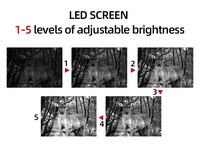 HNVG50 45FOV Gece Görüşü 2560x1440 OLED Ekran 30HZ 40HZ Kare Hızı Ultra Düşük Işık CMOS WIFI Video Kayıt Gözlemi