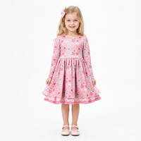 Meilleure Vente : Ensemble Robe Décontractée Automne à Manches Longues, Longueur Genou, en Tissu Spandex/Coton Respirant et Lavable avec Poches pour Adolescentes
