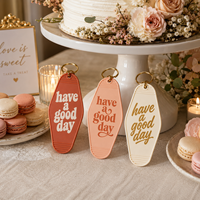 Porte-clés personnalisé vintage Vigreat pour chambre d'hôtel, cadeau de mariage, souvenir de fête, cadeau de couple personnalisé, faible MOQ, vente en gros