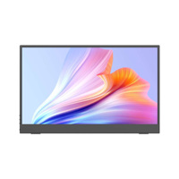 Écrans portables de jeu 15,6 pouces IPS 1080P avec deux ports Type C, écran étendu pour ordinateur portable