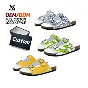 POD Custom Indoor Outdoor Slippers Open‑toe slide sandals - Product Image 1