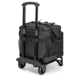 Nhiệm Vụ Nặng Nề Leakproof Mềm Mặt Mát Cán Mát Với Bánh Xe Và Xử Lý Cách Điện Du Lịch Mát Cho Cắm Trại - Product Image 2