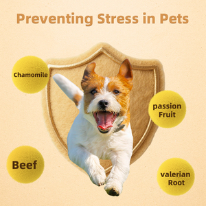Le supplément pour animaux de compagnie de gouttes liquides apaisantes personnalisables soulage le stress et favorise la relaxation chez les chiens, les chiots et les chats - Product Image 5