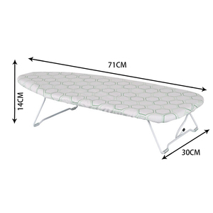 Planche à <span class=keywords><strong>repasser</strong></span> pliable de <span class=keywords><strong>table</strong></span>, gain de place, mini planche à <span class=keywords><strong>repasser</strong></span> pliable à une seule couche, réglable avec un cintre - Product Image 6