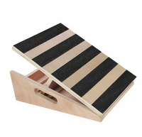 Planche inclinée de yoga Vente en gros Offre spéciale Planche inclinée à étirement en bois réglable avec logo personnalisé écologique