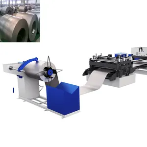 Koud/Warmgewalste Roestvrij Gegalvaniseerd Staal Coil Cutter Op Lengte Lijn Machine Fiber Laser Snijmachine