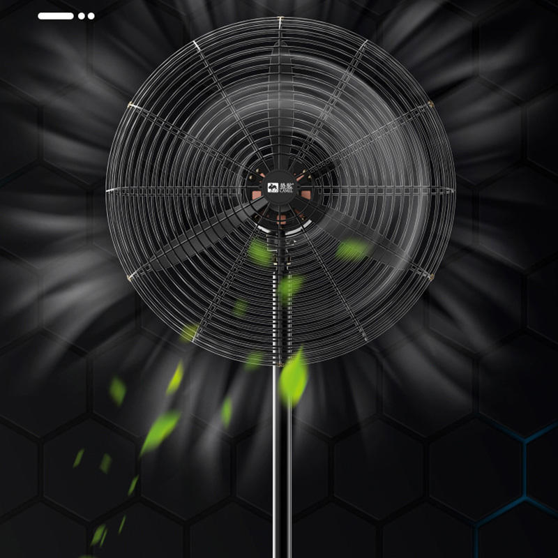 Simple Mechanical Reliability Wide Angle Airflow Metal Industrial Fan ...
