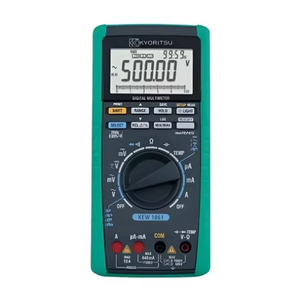 ดิจิตอลมัลติมิเตอร์ Kyoritsu Kew 1061, ความแม่นยำพื้นฐาน0.02% DCV, 50000นับ RMS จริง, 10A, IV 600V ด้วยการบันทึกข้อมูล - Product Image 3