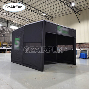 फैक्टरी थोक मूल्य उच्च गुणवत्ता वाले मोबाइल इनफ्लैटेबल गोल्फ सिम्युलेटर उत्तंबू स्थापित करने के लिए आसान - Product Image 5