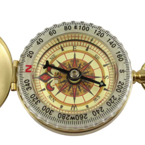 Brújula para <span class=keywords><strong>nuevo</strong></span> acampar al aire libre Senderismo Bolsillo portátil Latón Cobre dorado Brújula Navegación con pantalla Noctilucence - Product Image 6