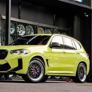 Rines SHIN Forjados de 2 Piezas, Diseño Cóncavo LM para <span class=keywords><strong>BMW</strong></span> G80 M3 F82 M4 F87 M2 F90 <span class=keywords><strong>M5</strong></span>, 19, 20 y 21 Pulgadas, Personalizados con Borde Escalonado, Aleación 5x112 - Product Image 3