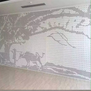 Panel de Pared Cortina de Aluminio Personalizado, Anodizado, Anticorrosión, 70 Pulgadas o Más, Diseño Minimalista para Uso Exterior - Product Image 1