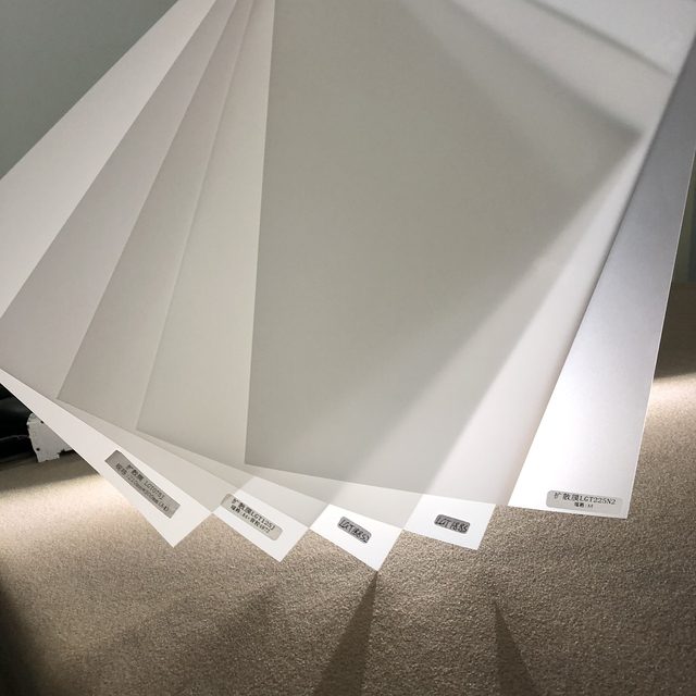 Clear PET Laminating Paper Diffusion Sheets Manufacturer,Lighting Diffuser Film Roll for Led Flash Strobe Light