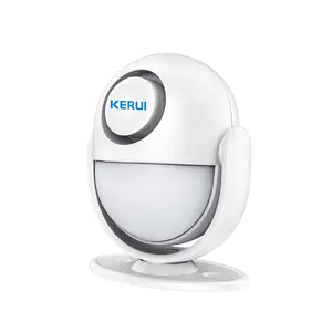 KERUI-Sensor infrarrojo antirrobo inteligente, alarma humana multifunción de bienvenida, Sensor de movimiento, PIR, 100dB