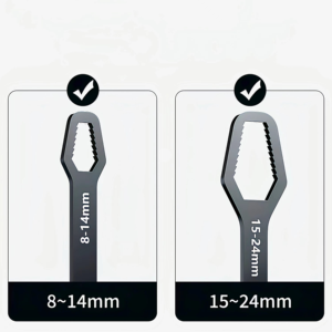<strong>Mechanic</strong> Tools Multi-function Multi Tool with Magic Long Large <strong>Opening</strong> Wide Jaw Adjustable Spanner Wrench - Product Image 3