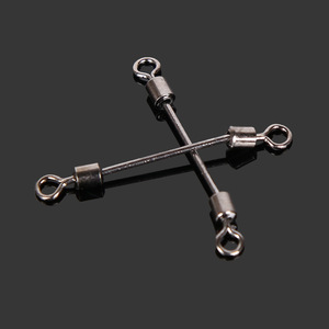 Swivel <b>Snap</b> <b>Hook</b> Steel Closed Double-Ended Pins Large Medium Small Fishing Tackle Accessories - Product Image 2