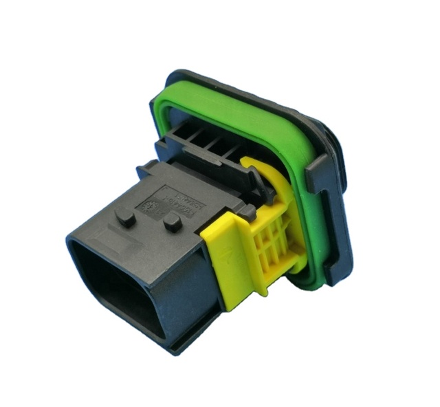 TE Connectivity HDSCS Series 8 Pin Female Male Waterproof Auto Connector 1-1418479-1 / 1-1564416-1