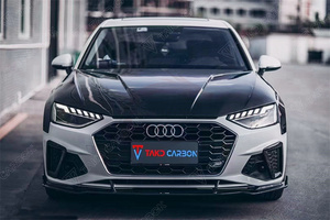 Vente flash Capot en fibre de carbone sèche de style TAKD léger pour <span class=keywords><strong>Audi</strong></span> A4 <span class=keywords><strong>S4</strong></span> B9.5 2021+ Capots de moteur - Product Image 5