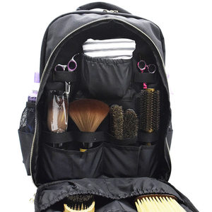 <span class=keywords><strong>Sac</strong></span> à <span class=keywords><strong>dos</strong></span> de <span class=keywords><strong>coiffure</strong></span> grande capacité pour coiffeurs, rangement pour ciseaux et tondeuses électriques, <span class=keywords><strong>sac</strong></span> imperméable pour hommes - Product Image 4