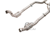Collecteur d'échappement isolé SS304 pour Mercedes-Benz S500 W221 5.5L 2005-2012 – Tuyaux d'échappement haute performance pour voitures