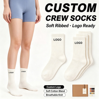 Chaussettes de sport personnalisées à prix avantageux, chaussettes de sport respirantes et confortables, impression de logo personnalisé pour hommes et femmes, utilisation pour le sport et l'entraînement