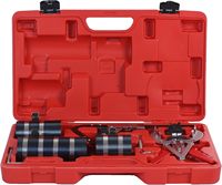 Juego de Herramientas de Servicio con Llave de Trinquete para Compresores de Anillos de Pistón Universales de Alta Calidad OXVITO, Construcción de Acero Especial, Fácil Operación