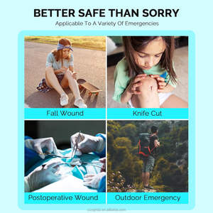 Cierre de heridas Apósito quirúrgico para el cuidado de heridas para heridas Kit de cierre de laceración de emergencia para laceraciones y cortes - Product Image 5