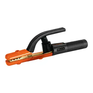 Truper 500 una abrazadera de soporte de electrodo de soldadura hecha de cobre y hierro de latón duradero - Product Image 1