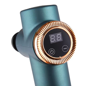 Pistola de Massagem Verde Profissional Personalizada para Relaxamento Muscular Profundo, Multifuncional e Potente, com Logo - Product Image 3
