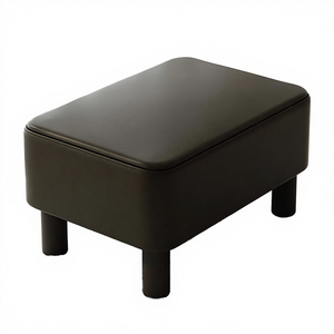 Tabourets bas en tissu simples et petits pour le rangement, pour le changement de chaussures à la maison, salon, canapé - Product Image 4